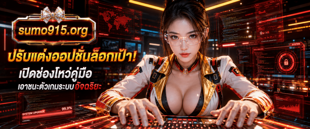 รูปแบรนด์เนอร์สตรีมเมอร์สาวแว่นไอทีสายเทคกำลังใช้คอมพิวเตอร์เจาะลึกวิเคราะห์ สูตรโกงสล็อตใช้ได้จริง SUMO915 ในหมวดสาระน่ารู้